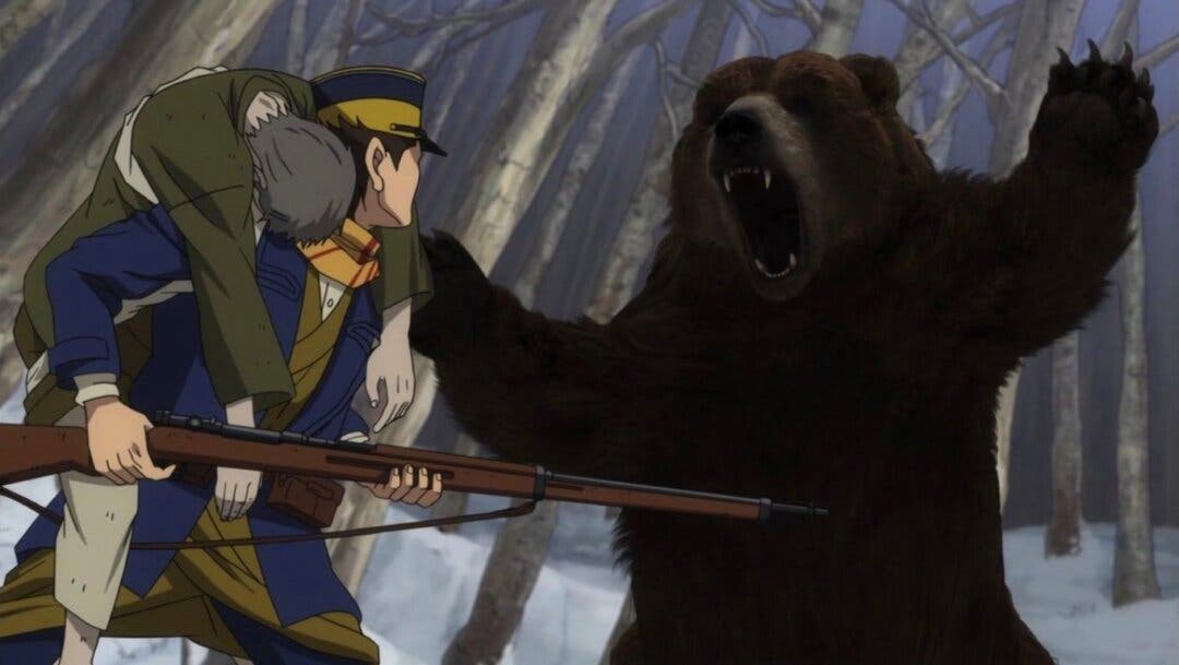  Golden Kamuy  ¿Por qué los osos del anime tienen un CGI tan extraño?