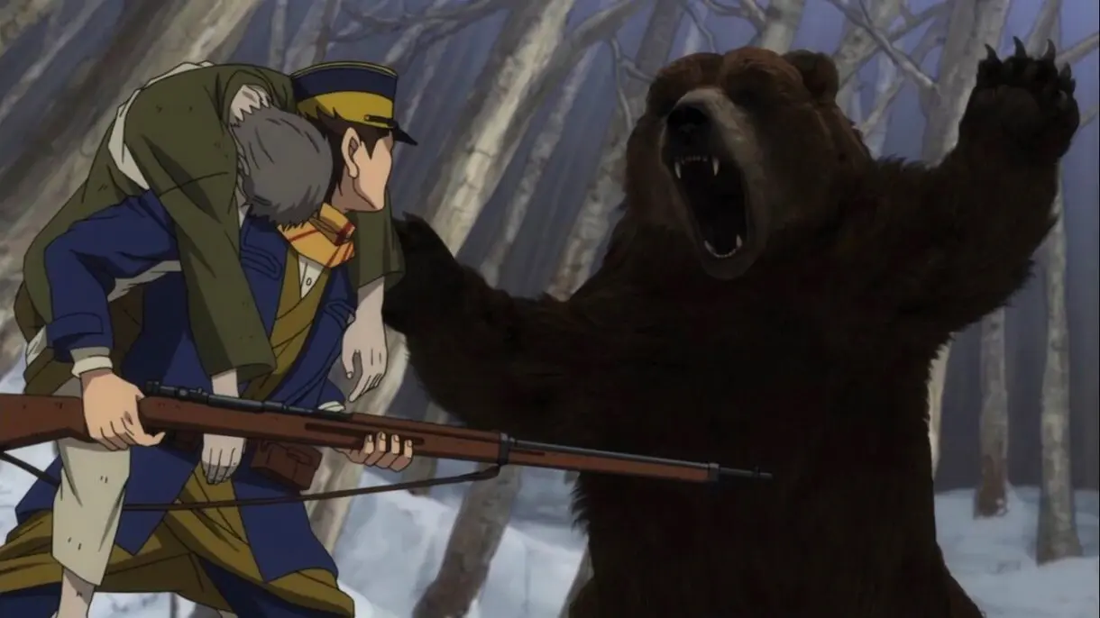 golden kamuy osos cgi