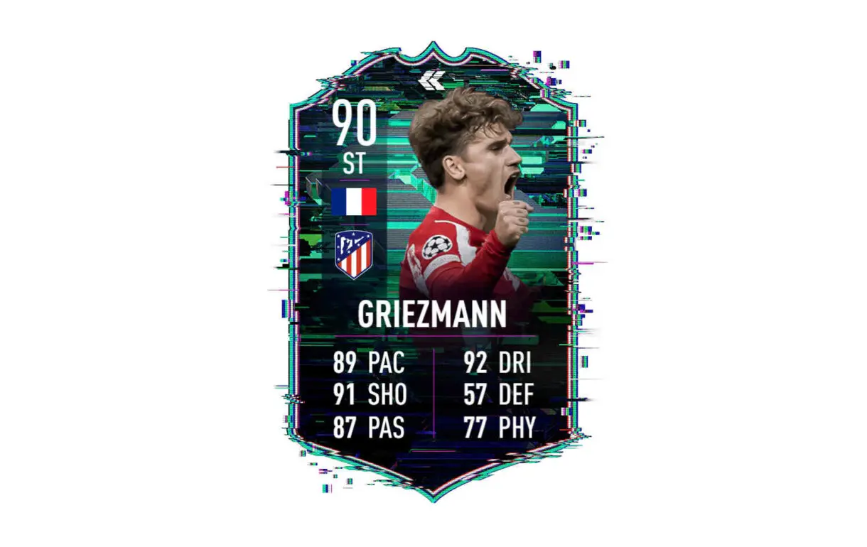 Carta Griezmann Flashback FIFA 22 Ultimate Team