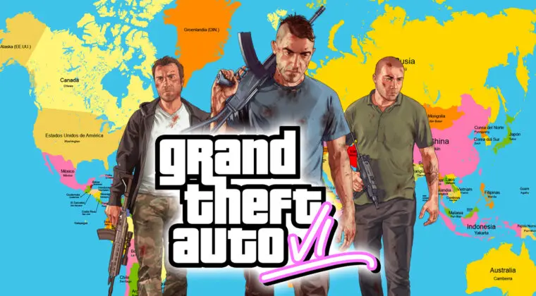 Imagen de GTA VI habría filtrado como de grande sería su mapa y nuevos datos de sus zonas