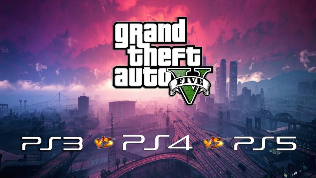 GTA V ya está en PS5 y así ha evolucionado respecto a PS3 y PS4!