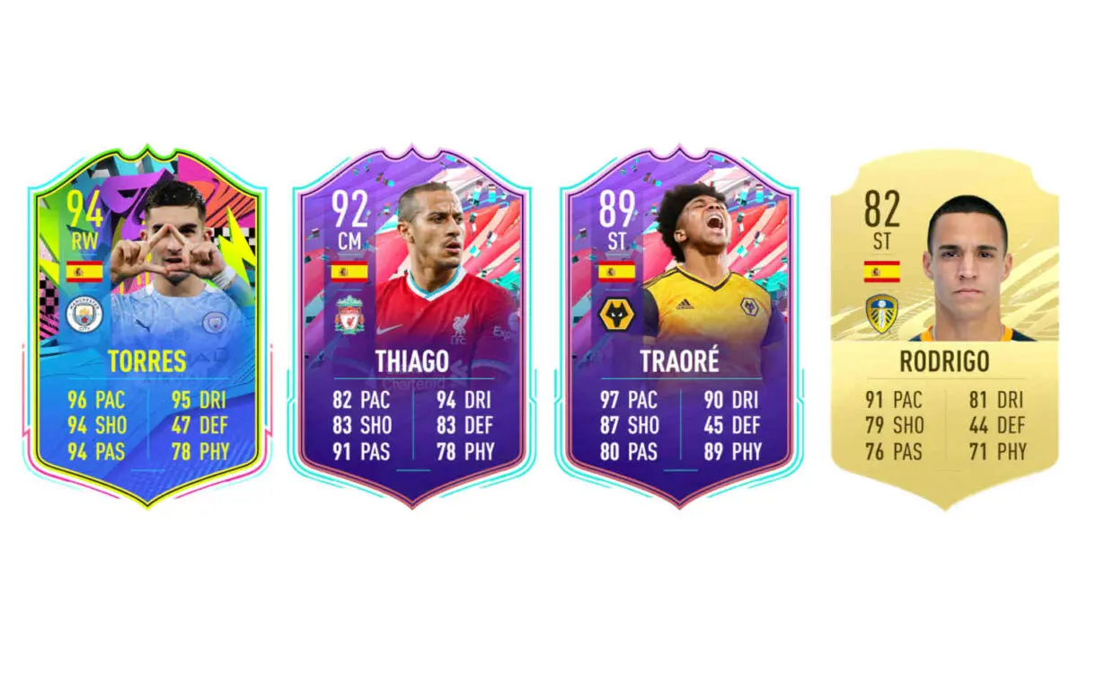 Cartas de España y Premier League a la vez FIFA 21 Ultimate Team