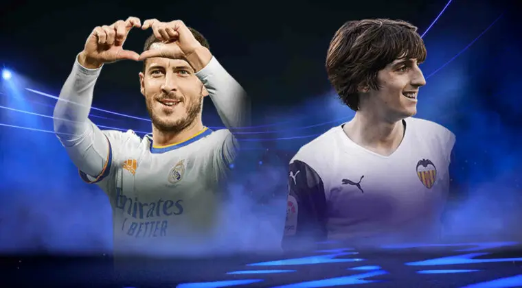 Imagen de FIFA 22: ¿Qué extremo barato es mejor? Bryan Gil Future Stars vs Hazard Winter Wildcards