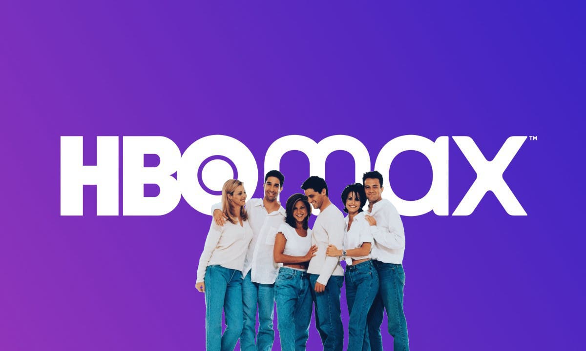 HBO Max y Friends, en una imagen