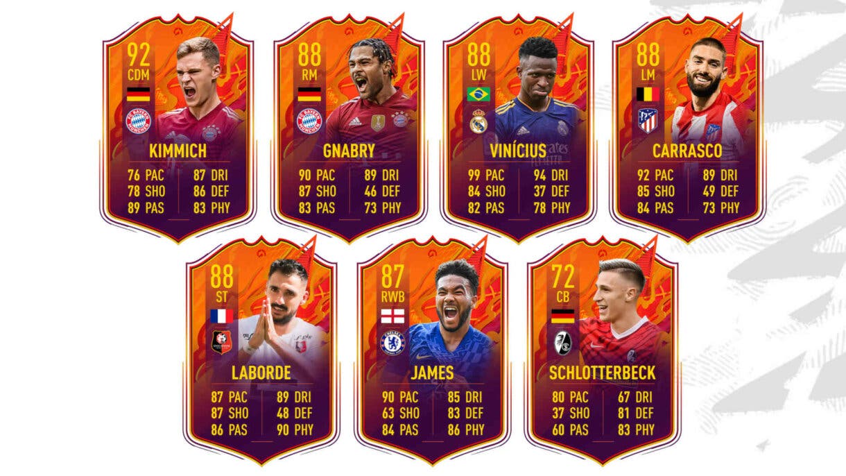 Cartas Headliners que llevan dos triunfos FIFA 22 Ultimate Team