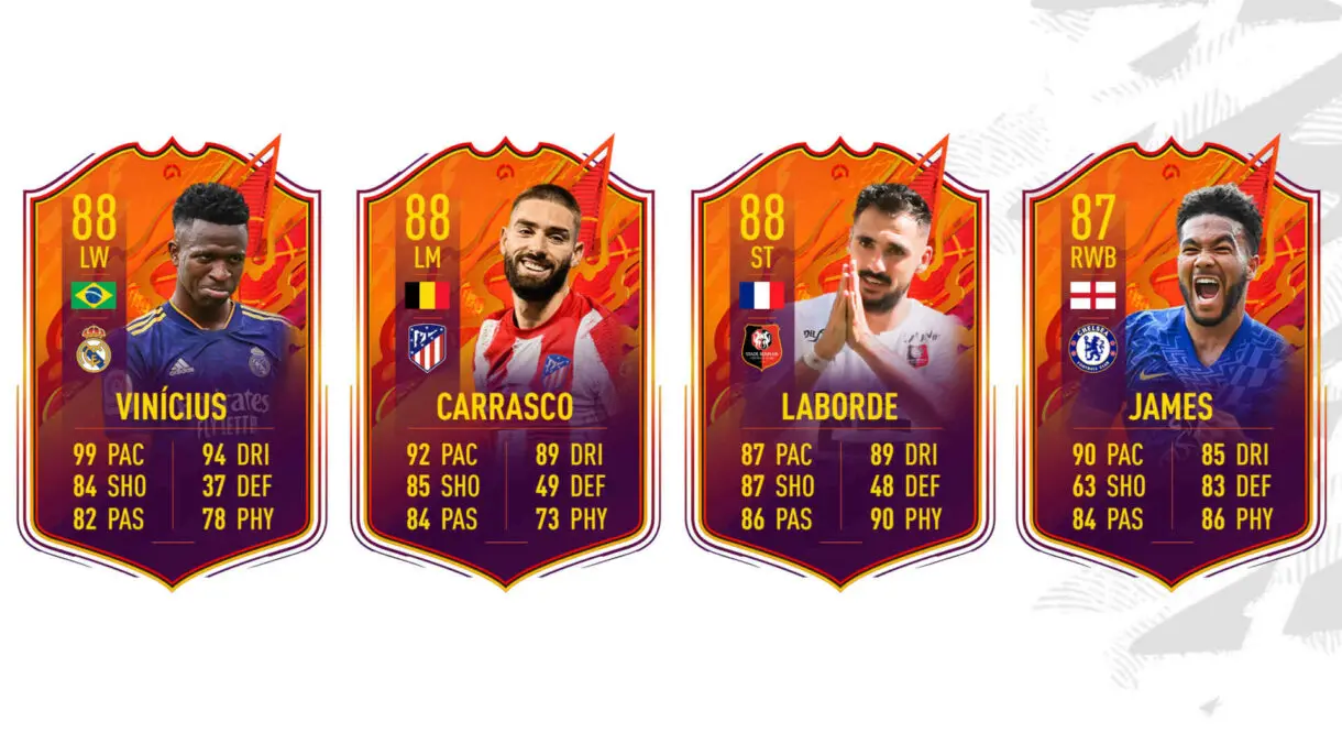 Cartas Headliners con tres victorias FIFA 22 Ultimate Team