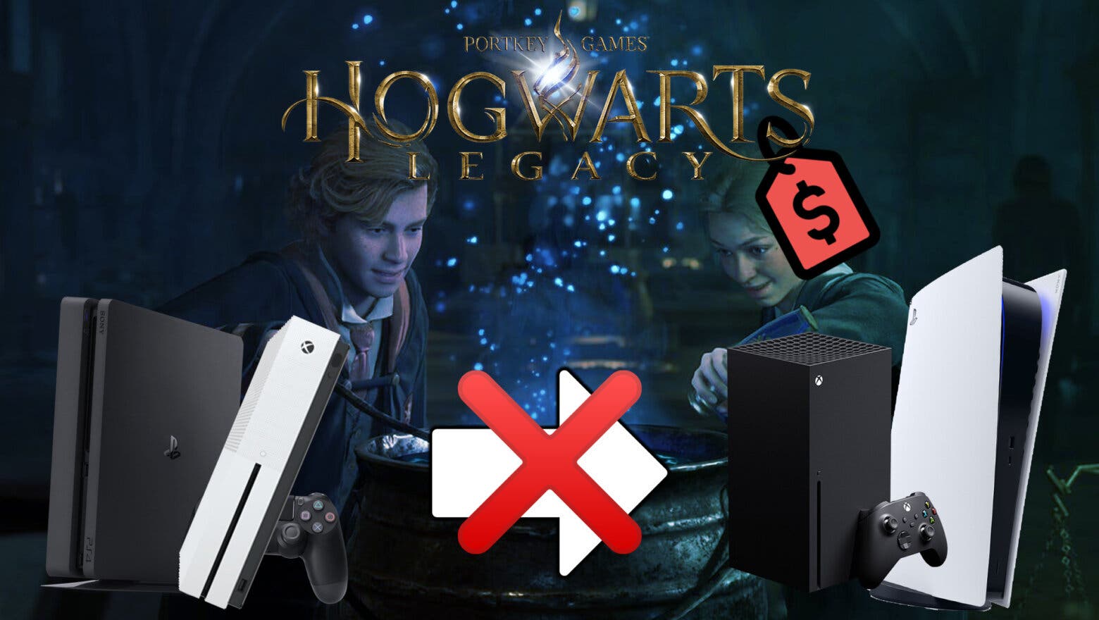 Precios y actualización en Hogwarts Legacy