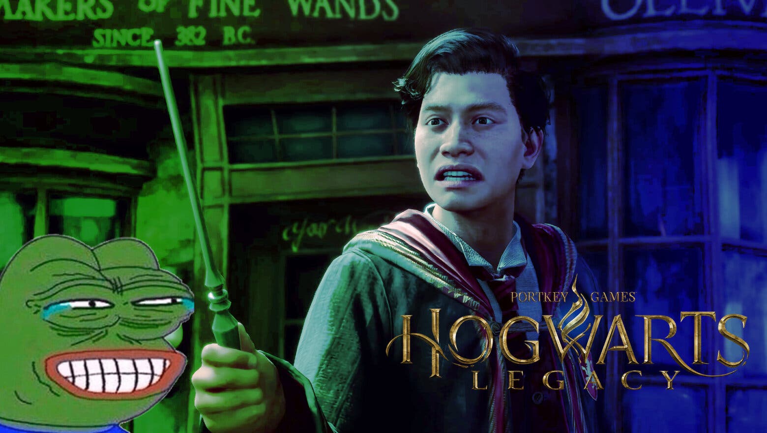 El divertido clip de Hogwarts Legacy