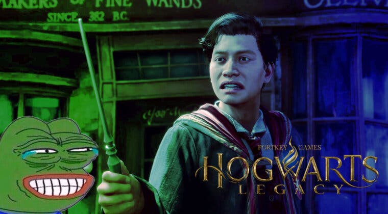 Imagen de Hogwarts Legacy comparte un divertido y extraño clip que se eliminó del último gameplay