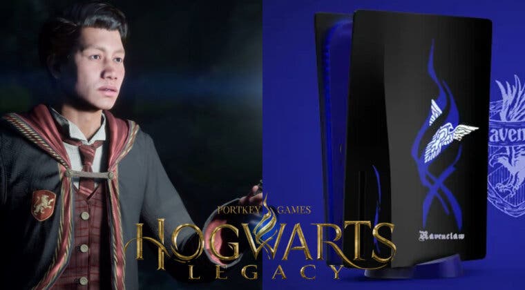 Imagen de Fan de Hogwarts Legacy crea varios diseños para PS5 basados en las Casas; ¿cuál es la tuya?