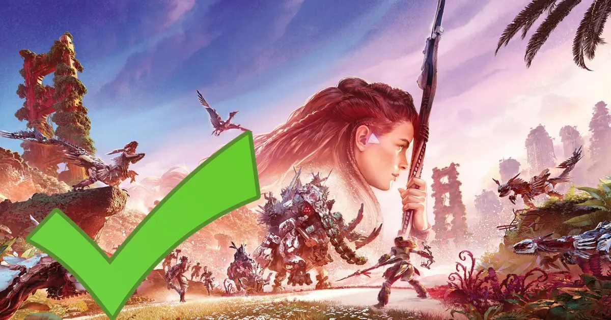 El porcentaje de jugadores que han completado Horizon Forbidden West