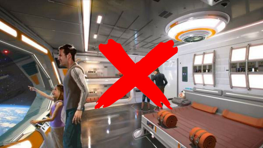 Una imagen del hotel de Star Wars en Disney World