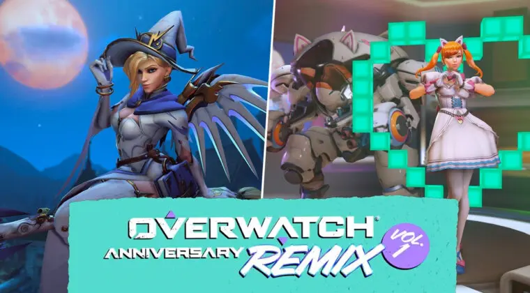 Imagen de Todas las skins y los Desafíos de Overwatch Anniversary Remix vol.1; ¡vota tu skin favorita!