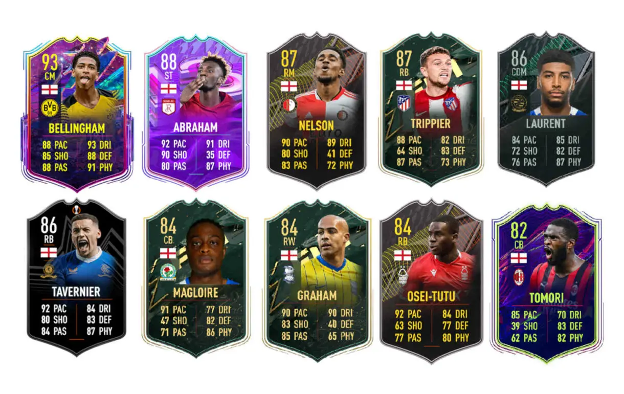 Links naranjas Fredericks FUT Birthday FIFA 22 Ultimate Team