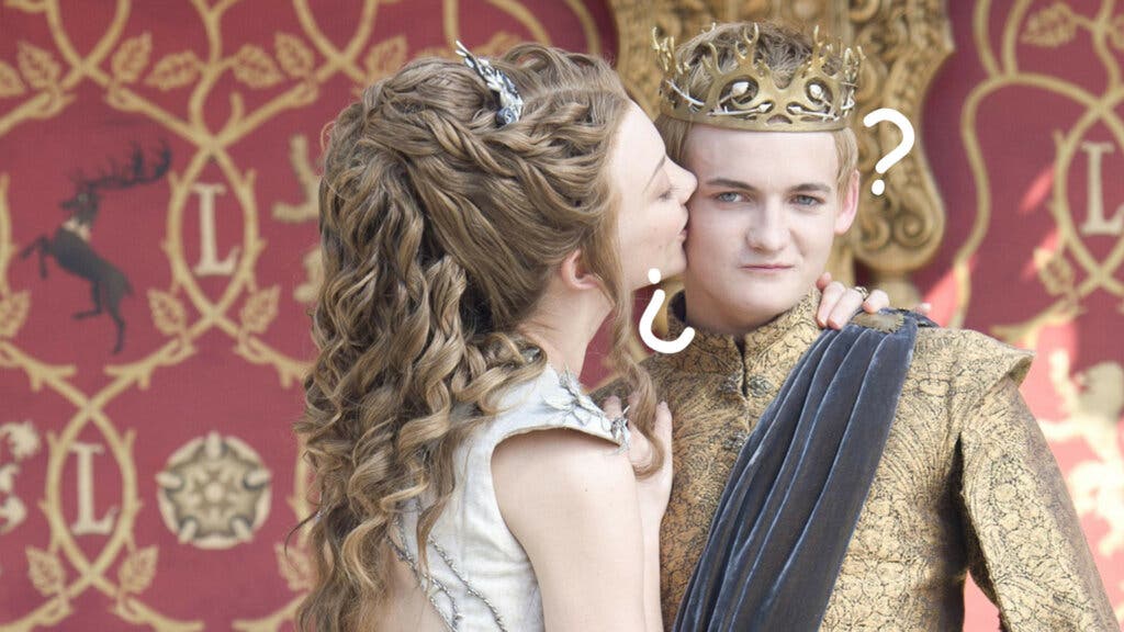 Joffrey, de Juego de Tronos, en una escena de la serie