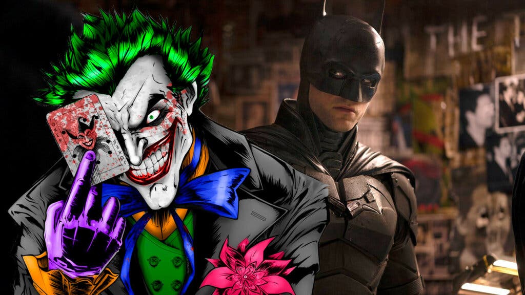 Joker y Batman, en un montaje de The Batman