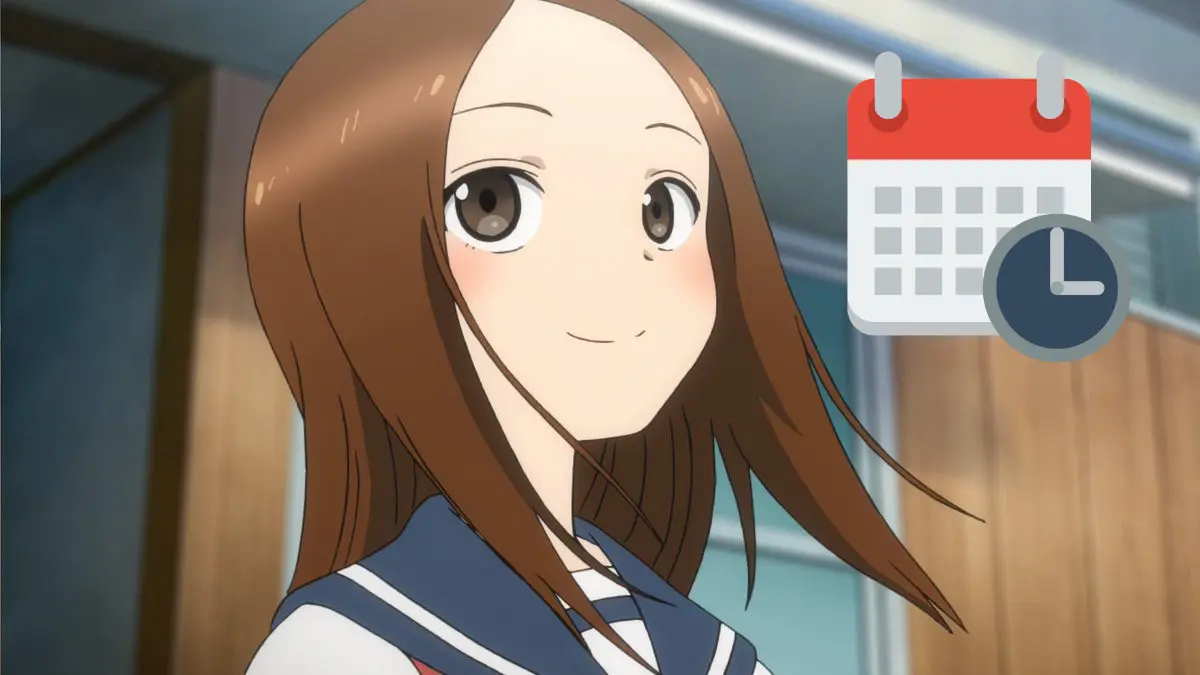 Karakai Jouzu no Takagi-san horario