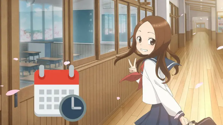 Karakai Jouzu no Takagi-san horario