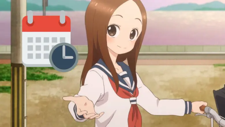 Karakai Jouzu no Takagi-san horario
