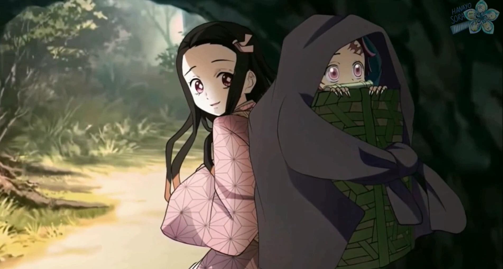 Kimetsu no Yaiba: Tanjiro y Nezuko invierten roles en una divertida  animación
