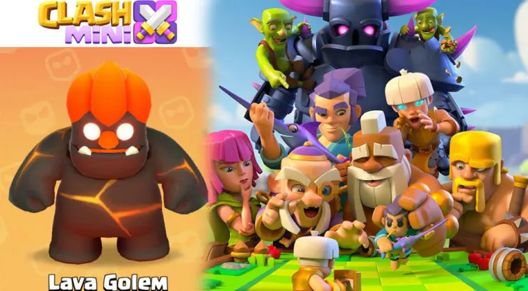 Imagen de Clash Mini: cómo ganar al Golem de Lava