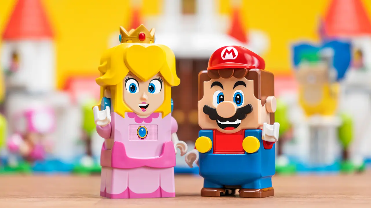 lego super mario peach