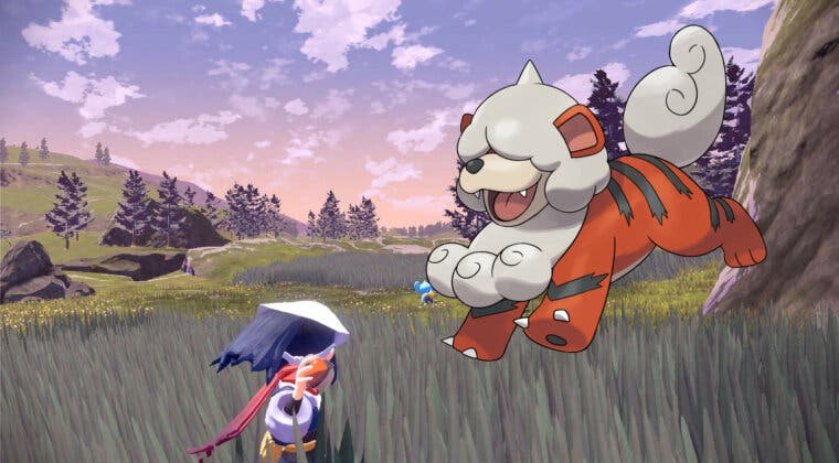 Imagen de Leyendas Pokémon: Arceus - Ya puedes recibir de regalo un Growlithe de Hisui y 20 Pluma Balls