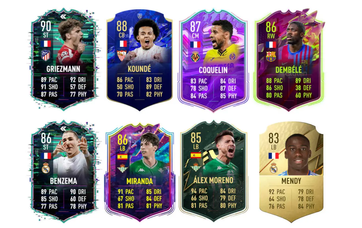 Links verdes Nabil Fekir FUT Birthday FIFA 22 Ultimate Team