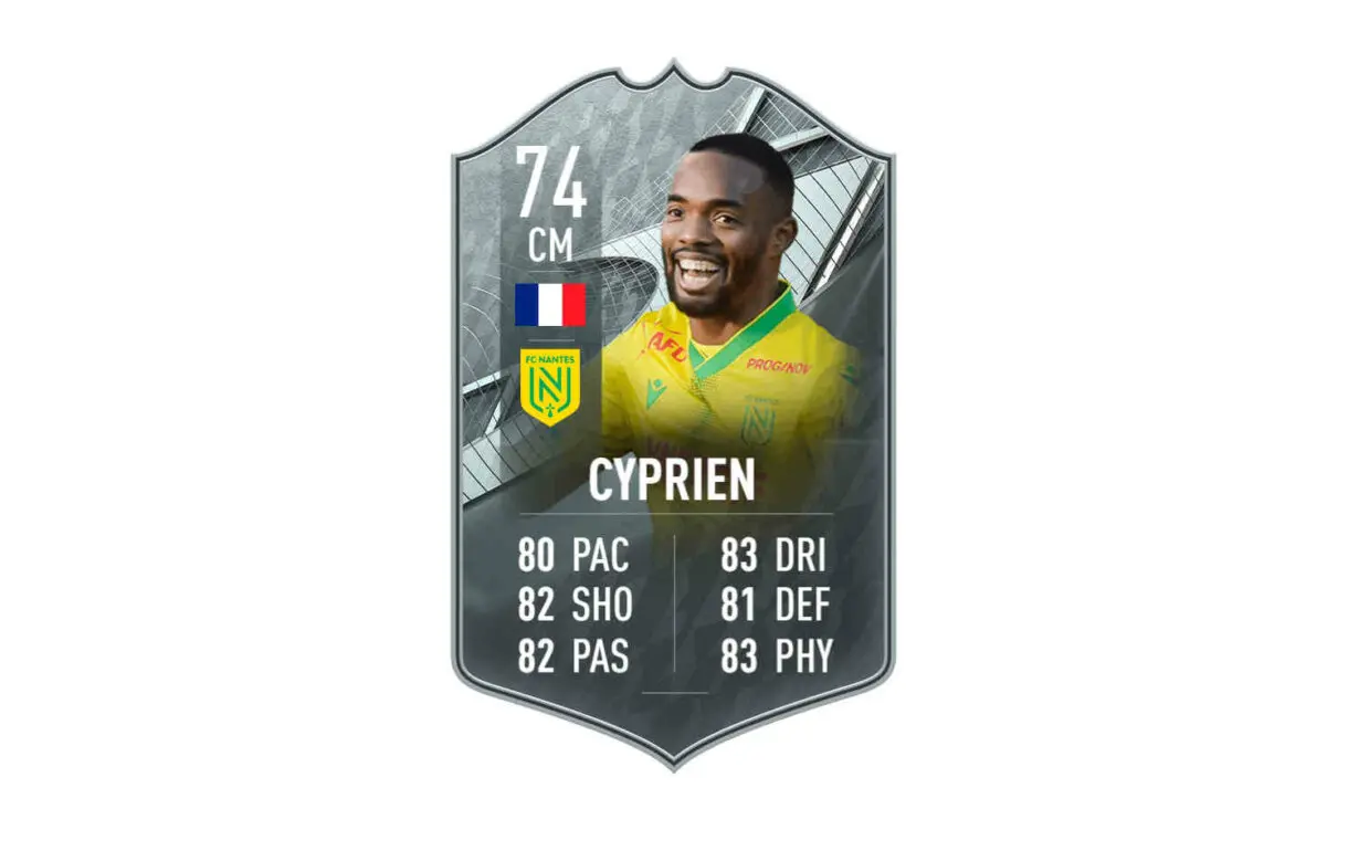 Link verde de Moses Simon Fantasy FUT FIFA 22 Ultimate Team