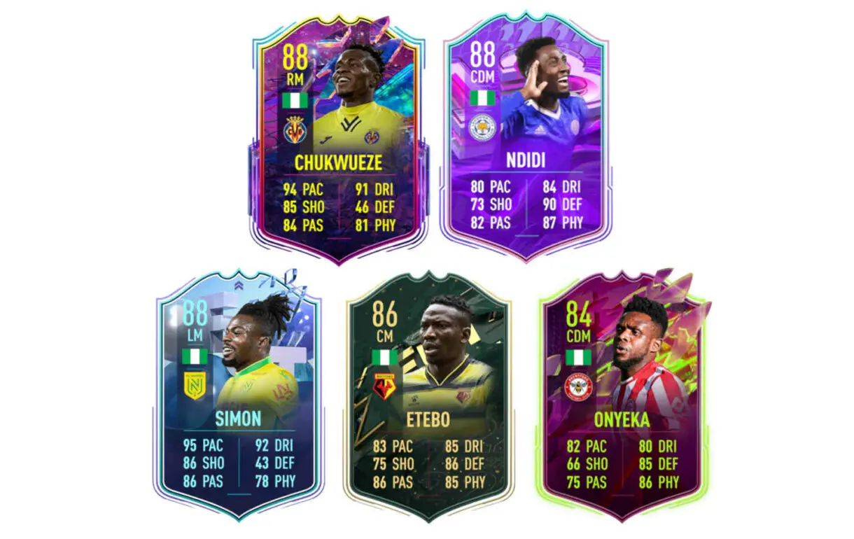 Links naranjas Nigeria Osimhen POTM Serie A FIFA 22 Ultimate Team