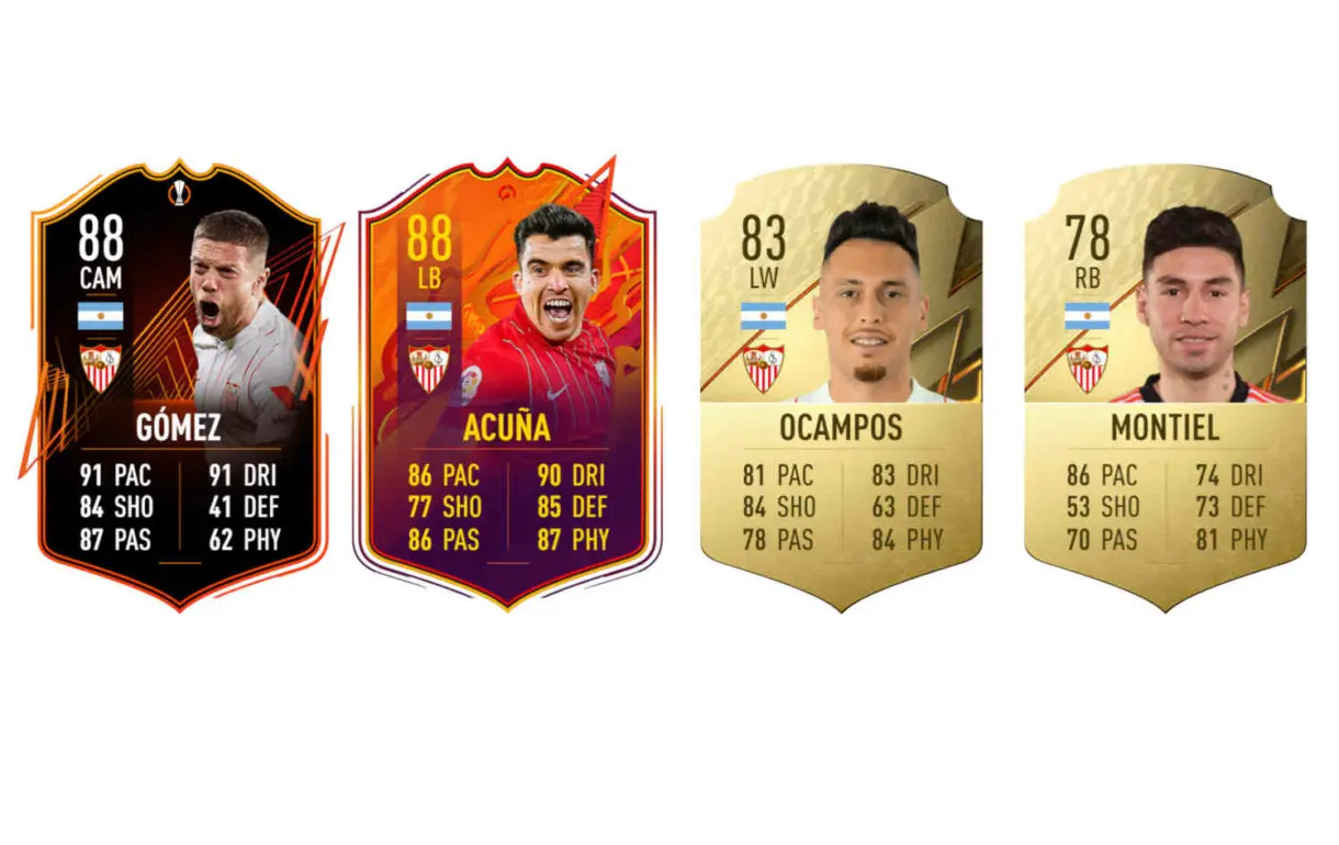 Links perfectos Erik Lamela FUT Birthday FIFA 22 Ultimate Team