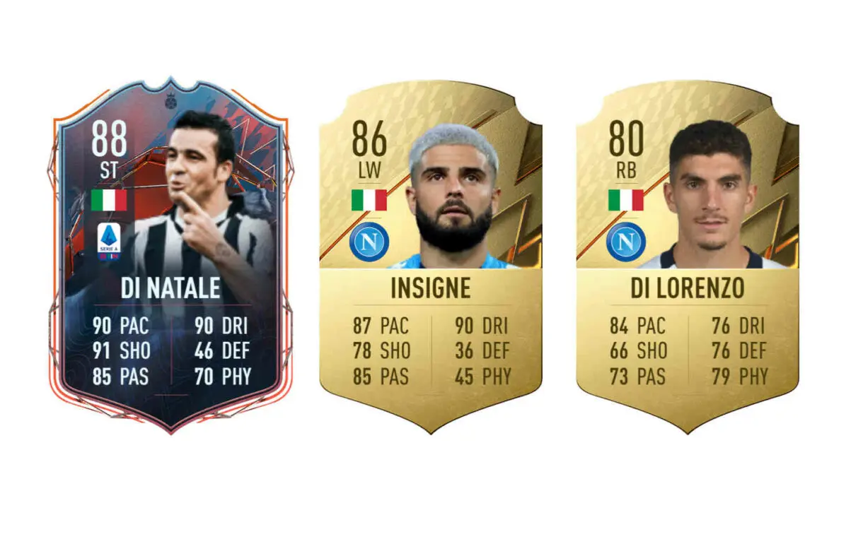 Links perfectos Politano RTTF FIFA 22 Ultimate Team