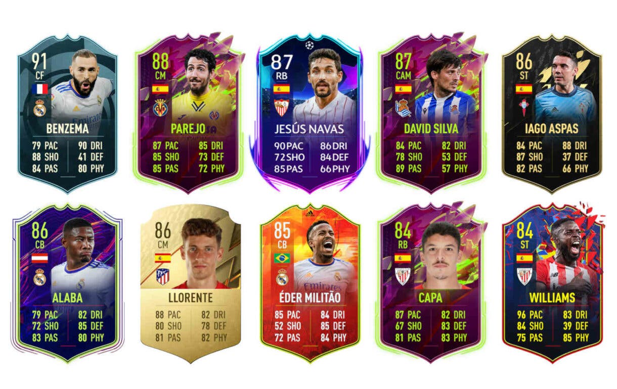 Links verdes Marco Asensio Numbers Up FIFA 22 Ultimate Team