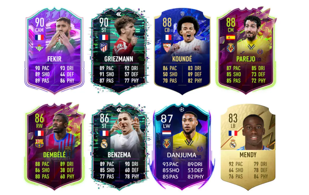 Links verdes Francis Coquelin FUT Birthday FIFA 22 Ultimate Team