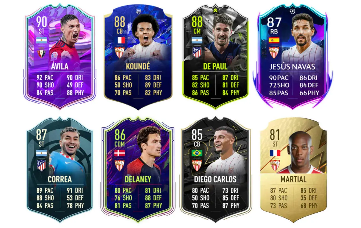 Links verdes Erik Lamela FUT Birthday FIFA 22 Ultimate Team