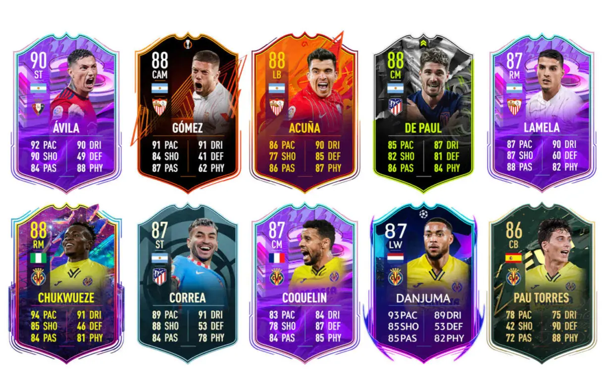 Links verdes Lo Celso Fantasy FUT FIFA 22 Ultimate Team