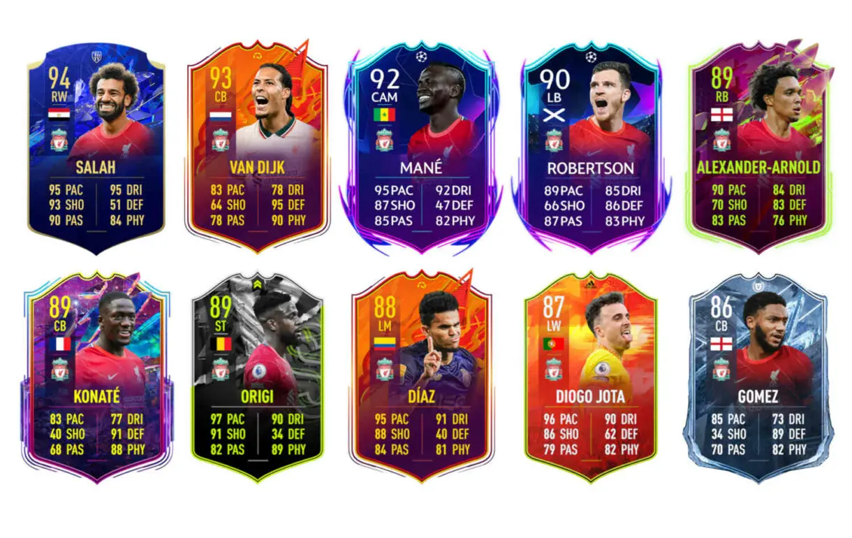 Links verdes Joël Matip POTM FIFA 22 Ultimate Team