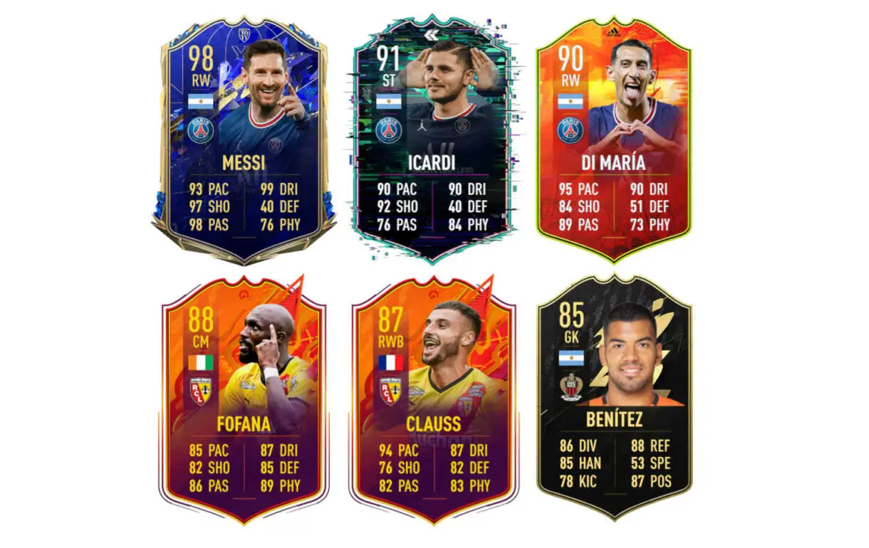 Links verdes de Facundo Medina Fantasy FUT FIFA 22 Ultimate Team