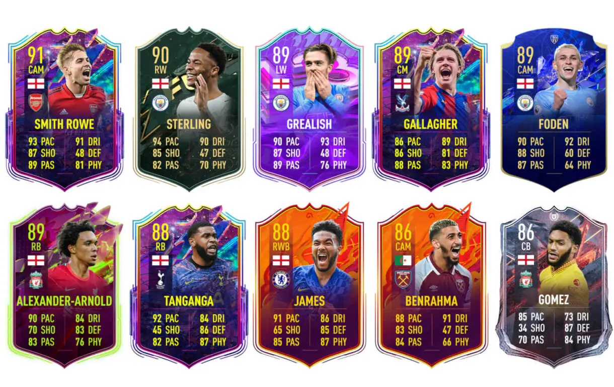 Links verdes Declan Rice FUT Birthday FIFA 22 Ultimate Team