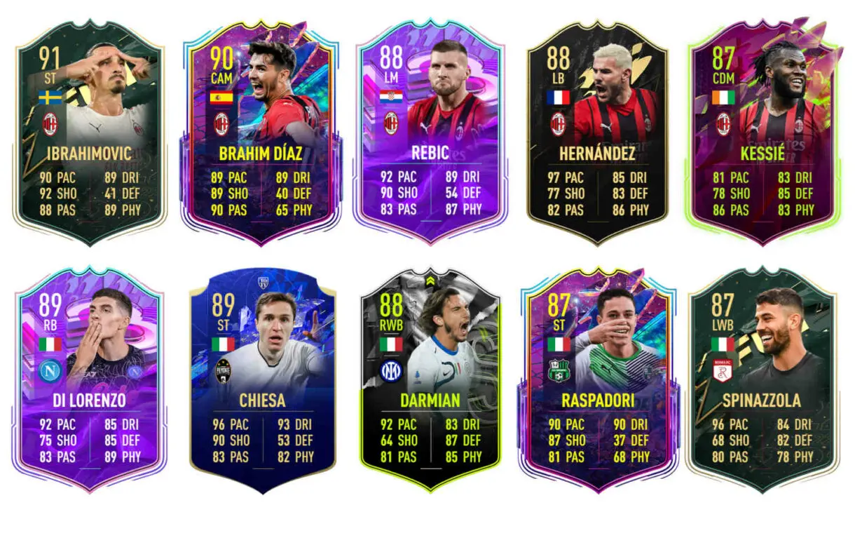 Links verdes de Sandro Tonali Fantasy FUT FIFA 22 Ultimate Team