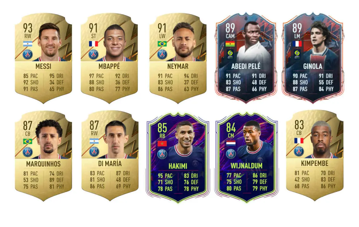 Links verdes Verratti Rulebreakers FIFA 22 Ultimate Team