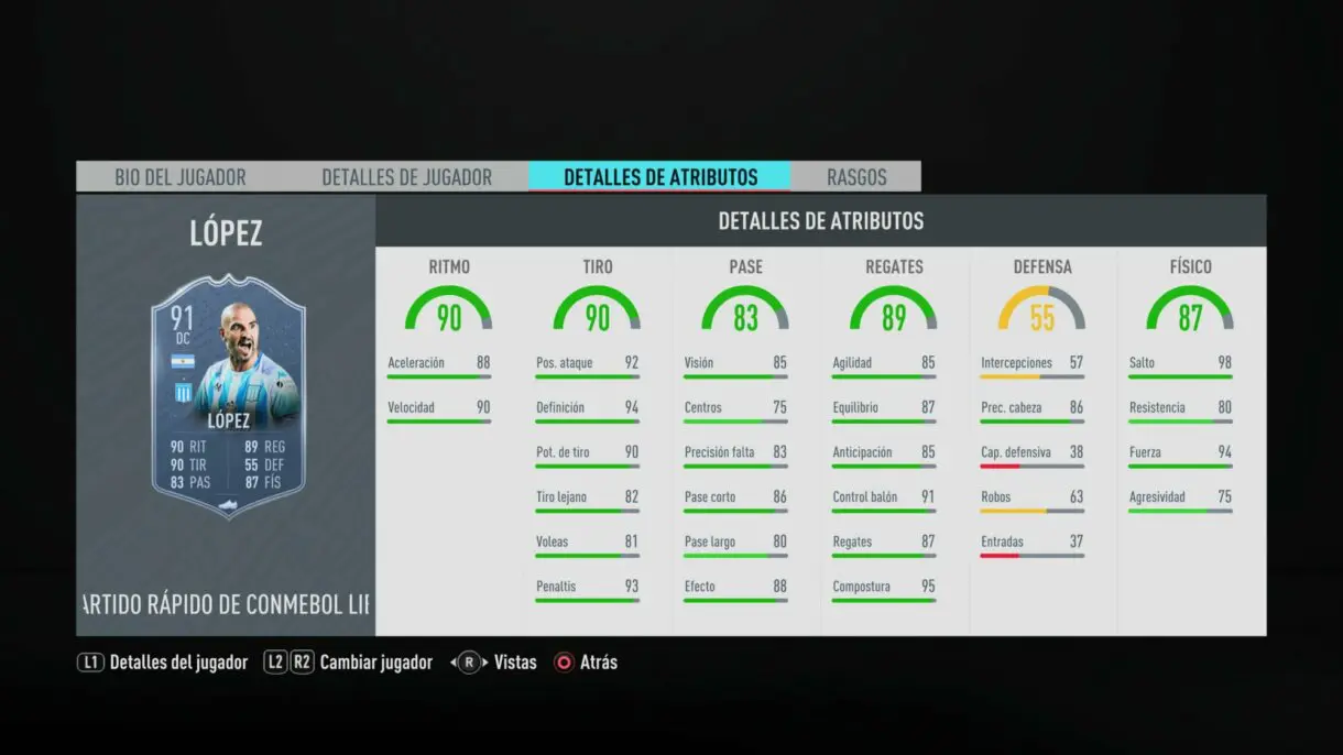 lisandro lopez link naranja marcelo diaz fifa 20