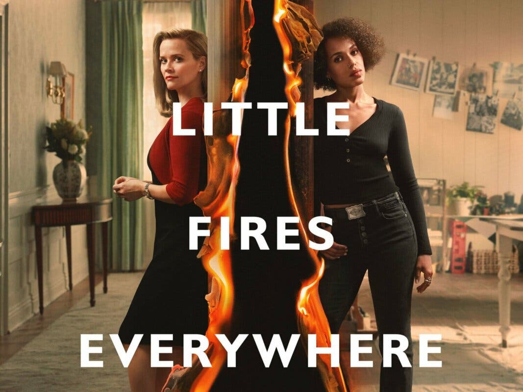 Cartel promocional de Little Fires Everywhere