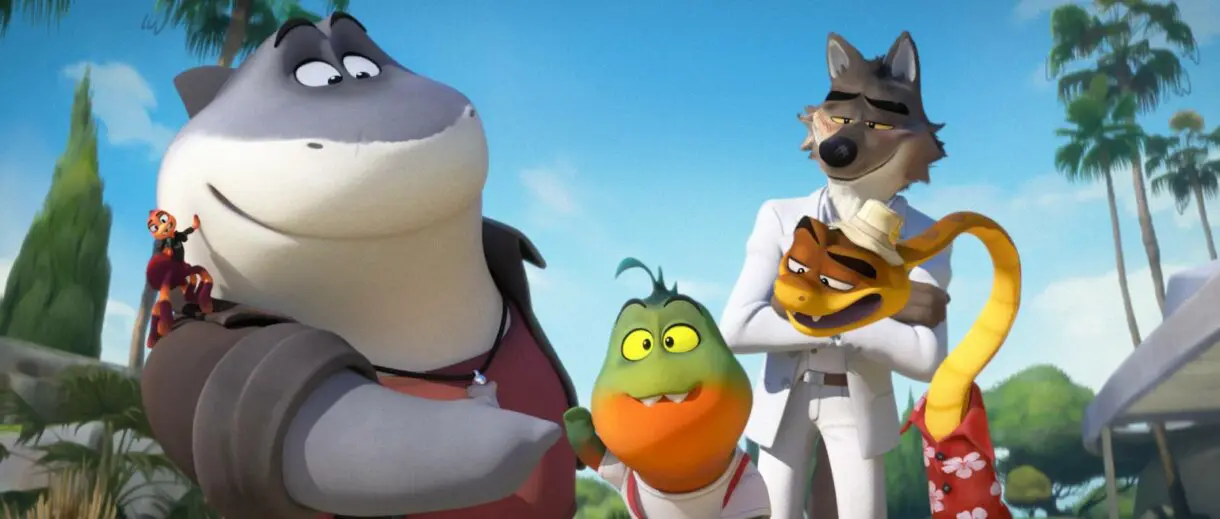 Escena de Los tipos malos, la nueva película de Dreamworks