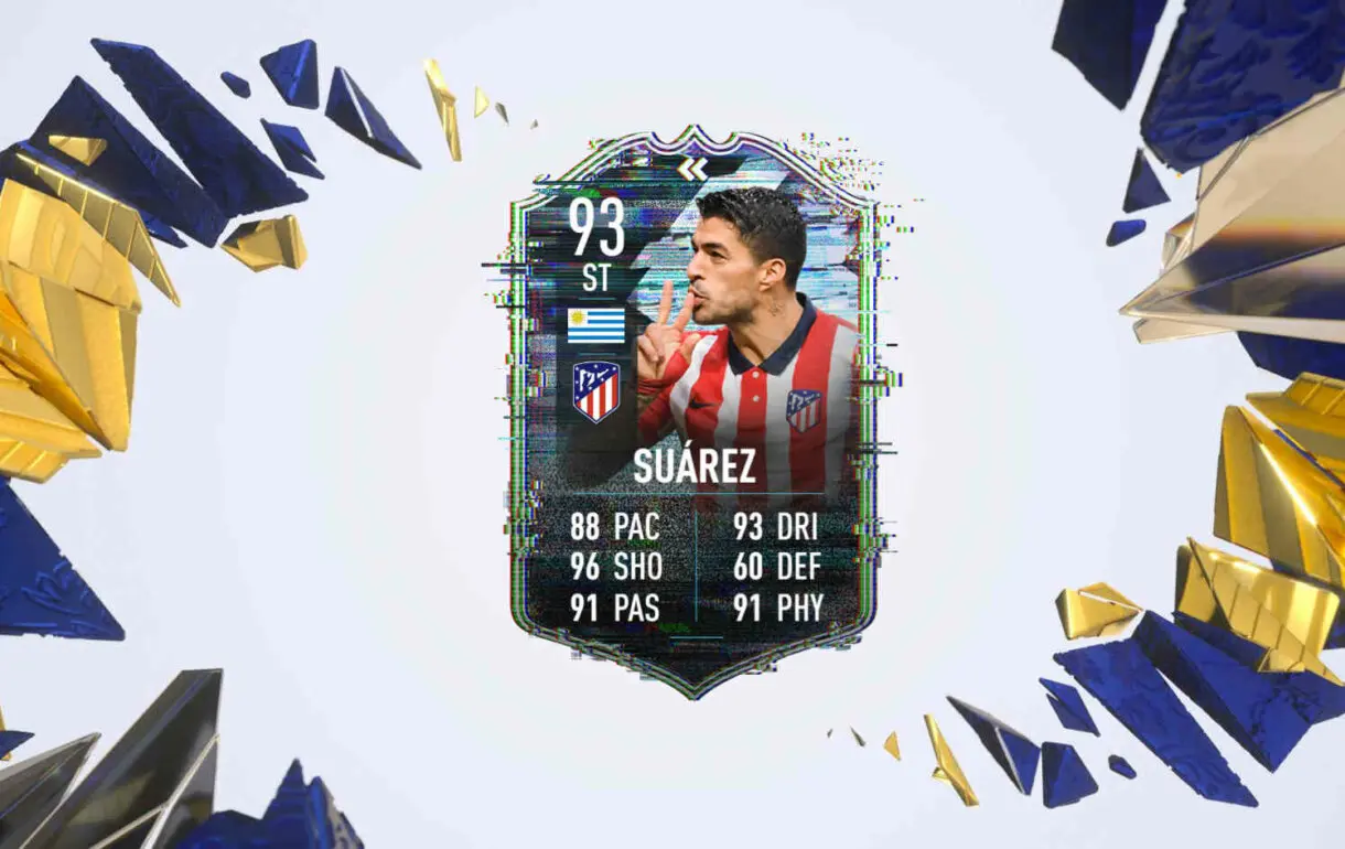 Hipotética carta Luis Suárez Flashback FIFA 21 Ultimate Team
