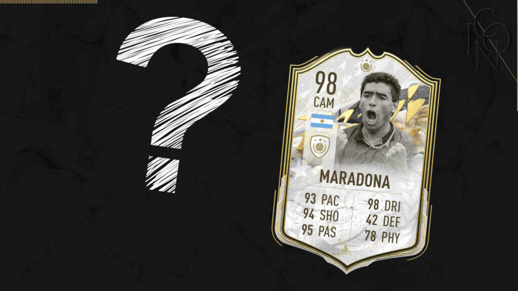 maradona icono retirado de ultimate team fifa 22