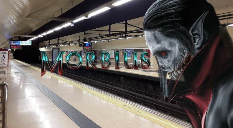 Imagen de La magnífica campaña publicitaria de Morbius en Madrid que te pone los pelos de punta