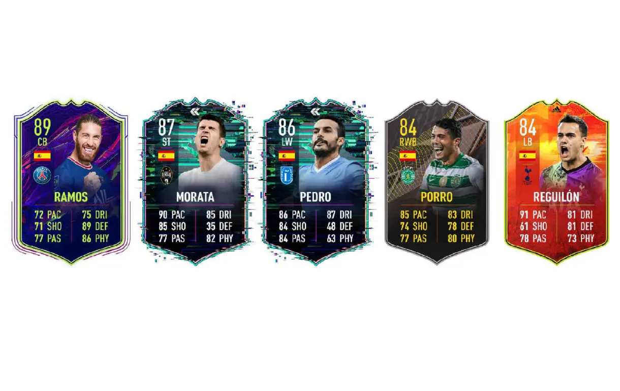 Links naranjas España Luis Milla Jugador de Liga FIFA 22 Ultimate Team