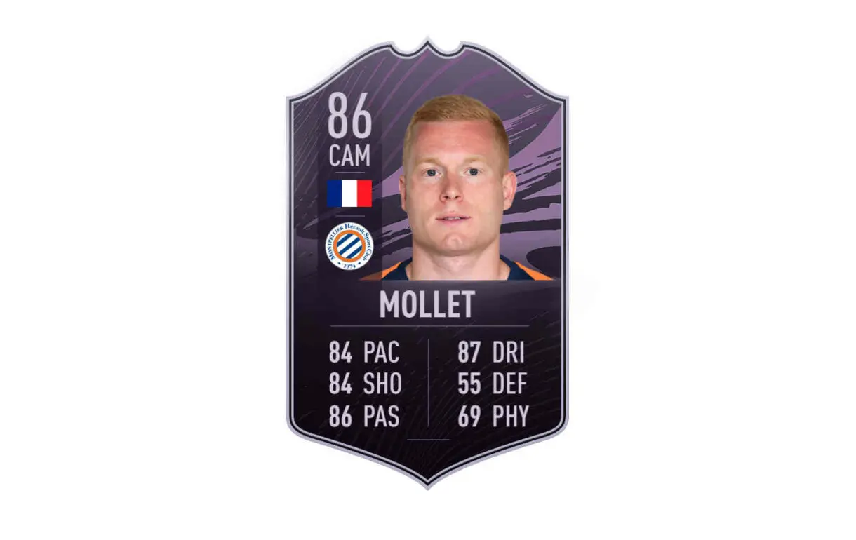 Carta Mollet Jugador de Liga FIFA 21 Ultimate Team