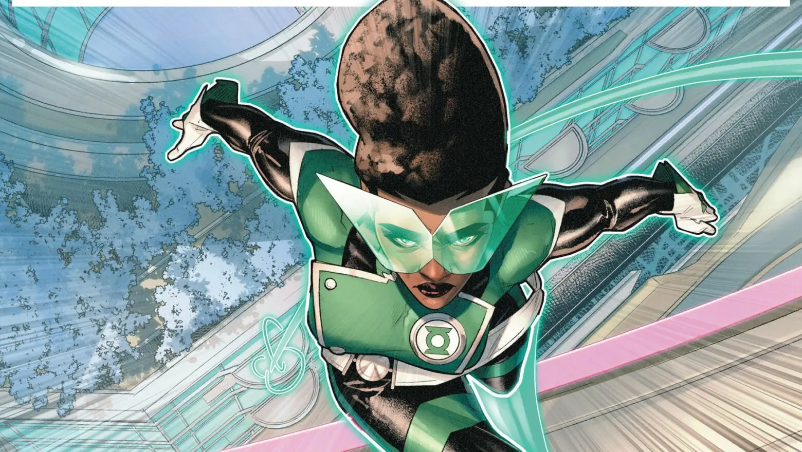 El espectacular cosplay de la nueva Linterna verde